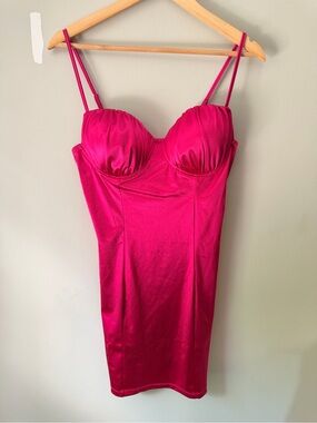 Elegant Satin Mini Slip Dress